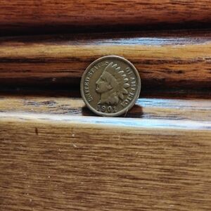 Vintage 1901 Indian Head Penny